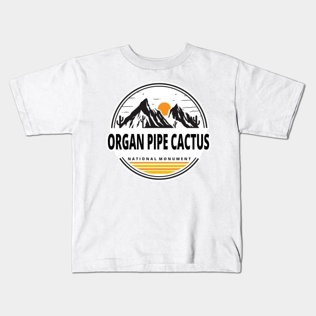 Organ Pipe National Monument Kids T-Shirt by roamfree